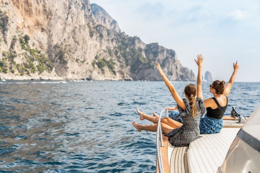Sorrento: Exclusive Capri Boat Tour and Optional Blue Grotto - Swim and Snorkel Stops: When the Tyrrhenian Sea Takes Over