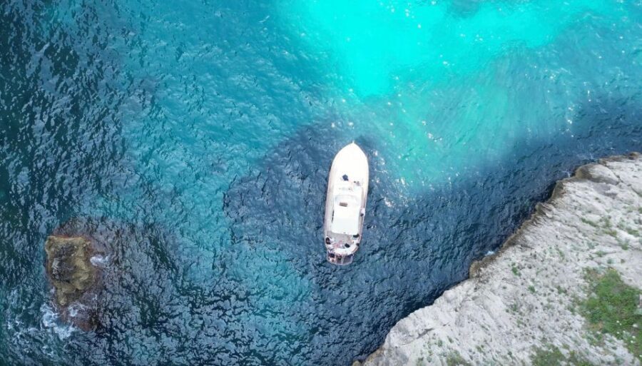Sorrento: Luxury Private boat to Capri & visit Blue Grotto - Getting started: the dock in front of Trattoria Da Emilia