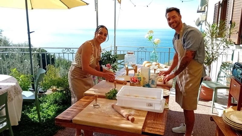 Sorrento: Marì Cooking Class in a Family Farm w/ Coast View - What Happens in the 4 Hours: Learn, Cook, and Sit Down to Eat