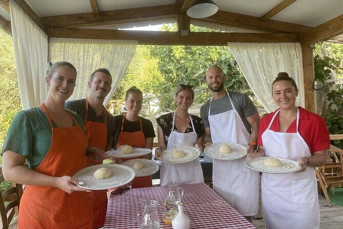Sorrento Pizza Class with Wine, Limoncello and Transfer Included - Wood-Oven Baking: Margherita, Marinara, and Real Technique