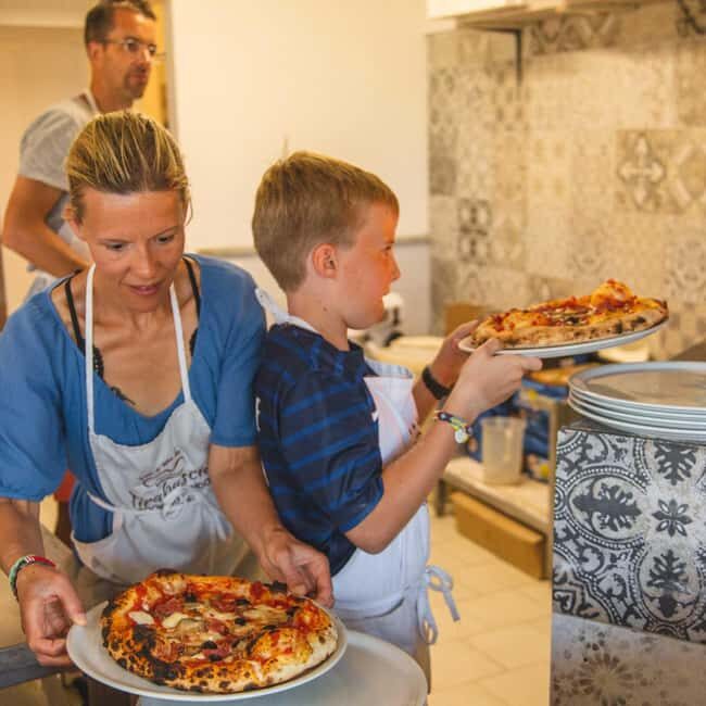 Sorrento: Pizza Making Course - Toppings, Variety Tastings, and the Eat-What-You-Made Moment