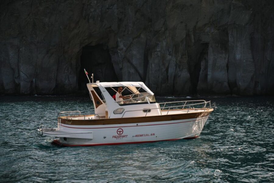 Sorrento: Private Amalfi Coast Boating Tour - From Your Sorrento Hotel to the Sparviero 700