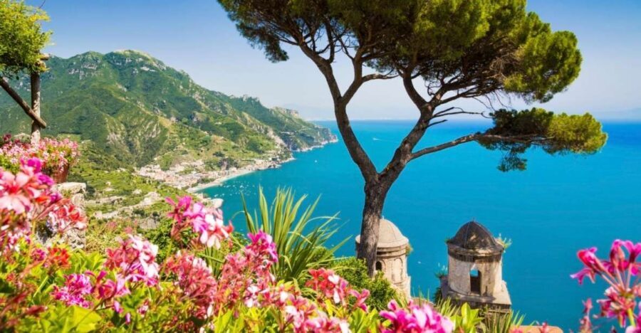 Sorrento: Small Group Tour to Positano, Amalfi and Ravello - From Sorrento pickup to the coast road: how the day starts
