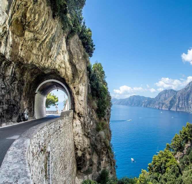 Sorrento: Small Group Tour to Positano, Amalfi and Ravello - Amalfi’s Piazza del Duomo area and the compass story