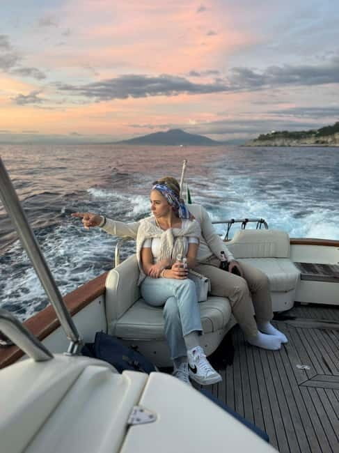 Sorrento: Sunset Coastal Boat Tour with Aperitif - Your Cruise Route: Marina Grande, Puolo Beach, Punta Campanella