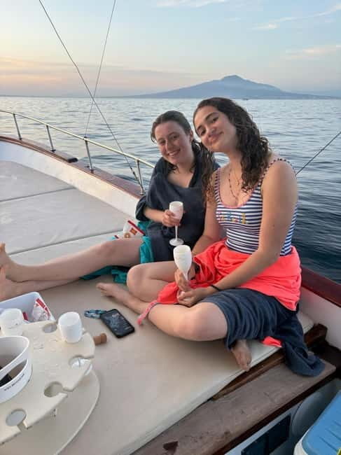 Sorrento Sunset Cruise with Aperitif on Board - Optional swimming stop at sunset: fun idea, realistic expectations