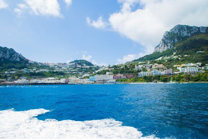 Sorrento to Capri and back: Minicruise Daily Return Ticket - From Via Marina Piccola to the Right Boat (and No Extra Stress)