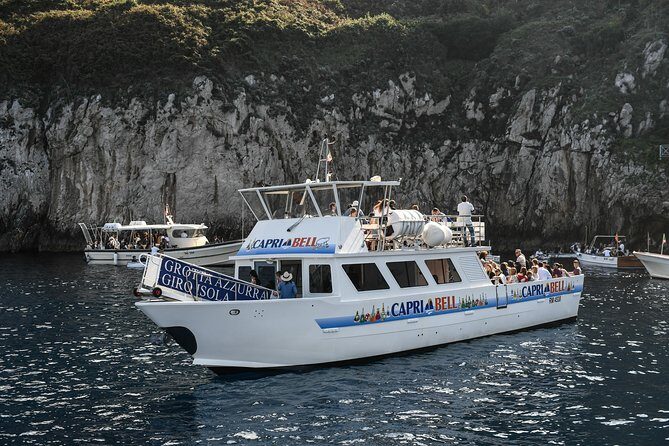 Sorrento to Capri and back: Minicruise Daily Return Ticket - Price and Value: $50.95 for Round-Trip Sea Time and Island Hours