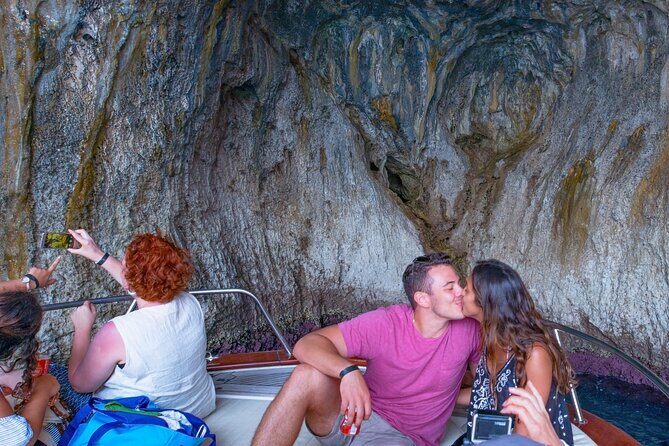 Sorrento to Capri Private Boat Experience on a Gozzo Apreamare 10 - Capri From the Water: First Stops That Set the Tone