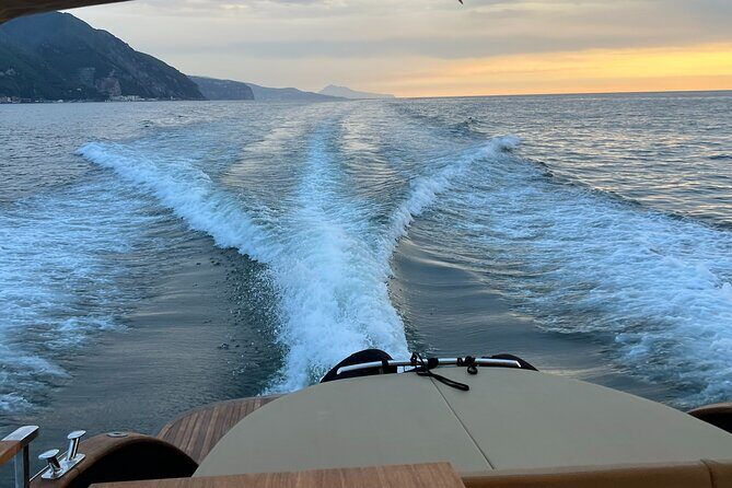 Sunset cruise on Amalfi Coast - Stop 1: Sorrento Coast Cove Time (Anchor, Music, Swim)