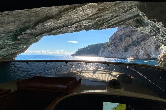 Sunset Luxury: Capri on fire - Blue Grotto: The Water Stop That Adds Character