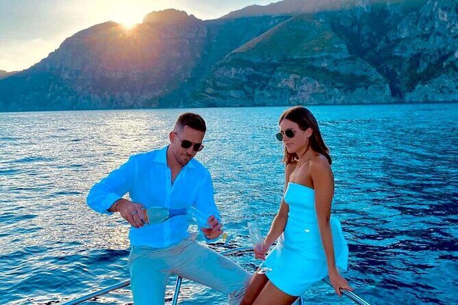 Sunset tour by private boat from Positano, Praiano or Amalfi - Sunset from a private boat: why the sea changes everything
