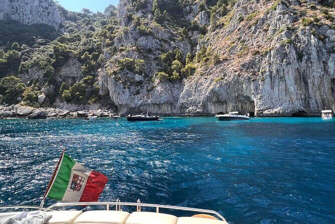 The Blue Fever: Capri island day cruise - Grotta Rossa, Punta Carena, and the Faraglioni photos you came for