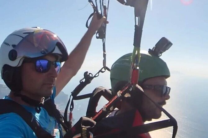 Two-seater paragliding Amalfi and Sorrento Coast Monte Faito - The views over Positano, Capri, Vesuvius, and the rest of the coast