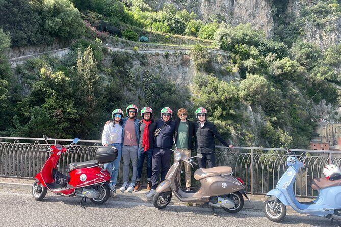 Vespa Tour of Amalfi Coast Positano and Ravello - An automatic Vespa day: the Amalfi Coast without the car drama